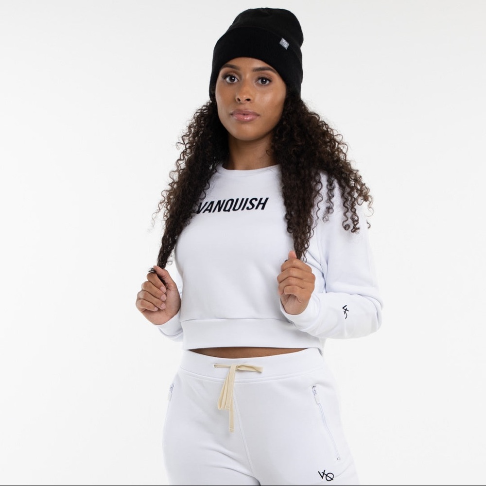 VANQUISH BLACK BEANIE HAT